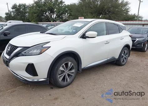 2022 Nissan Murano S Intelligent Awd z USA, uszkodzony, nr VIN 5N1AZ2AS9NC123870